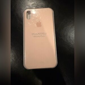 APPLE IPhone Xs Max Silicone Case Pink Sand NIP